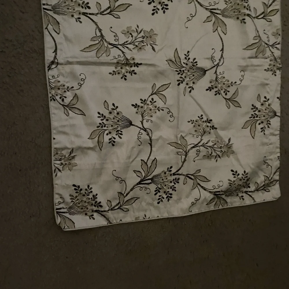 Lauren Ralph Lauren Plage d'Or Floral Sateen Beige Brown Pillow Standard Sham